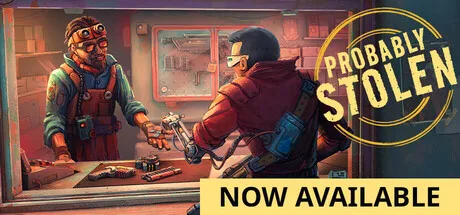 Official Probably Stolen Steam header artwork